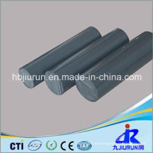 Varilla de plástico gris PVC para ingeniería
